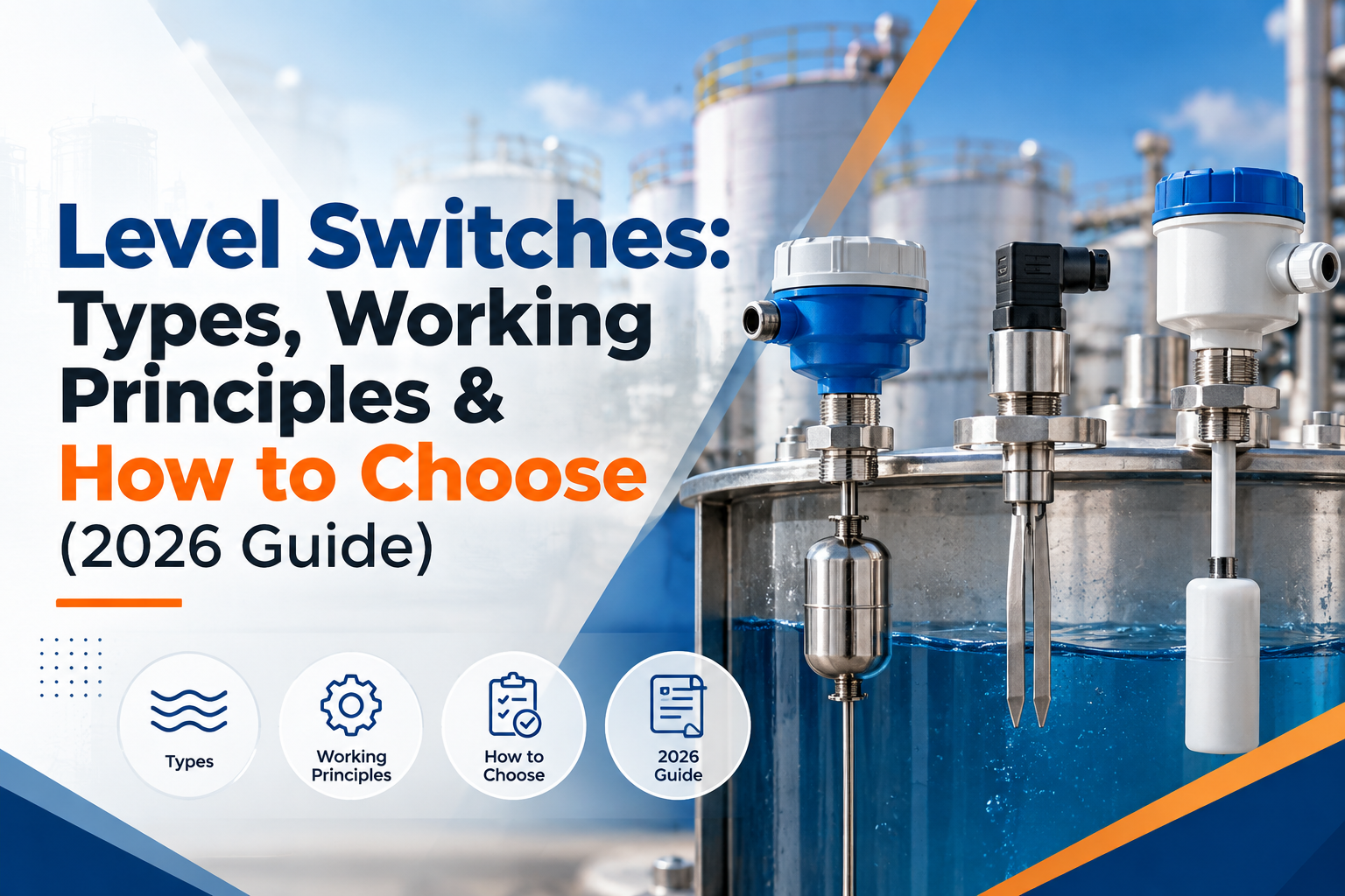 Level Switches: Types, Working Principles & How to Choose (2026 Guide)